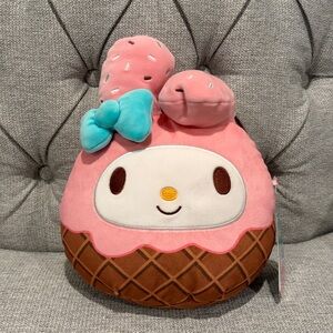NWT! 8” My Melody Squishmallow  squishmallows plush toy kids stuffed sanrio toys